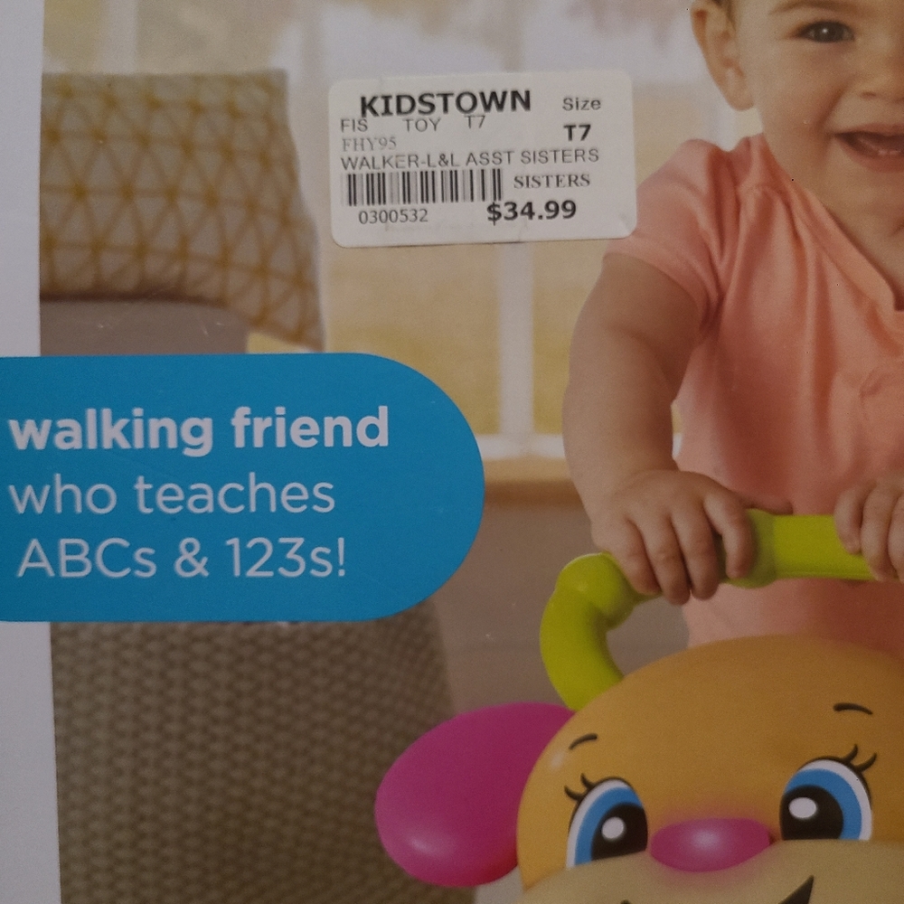 LEARN WITH SIS WALKER 6-36 mnths